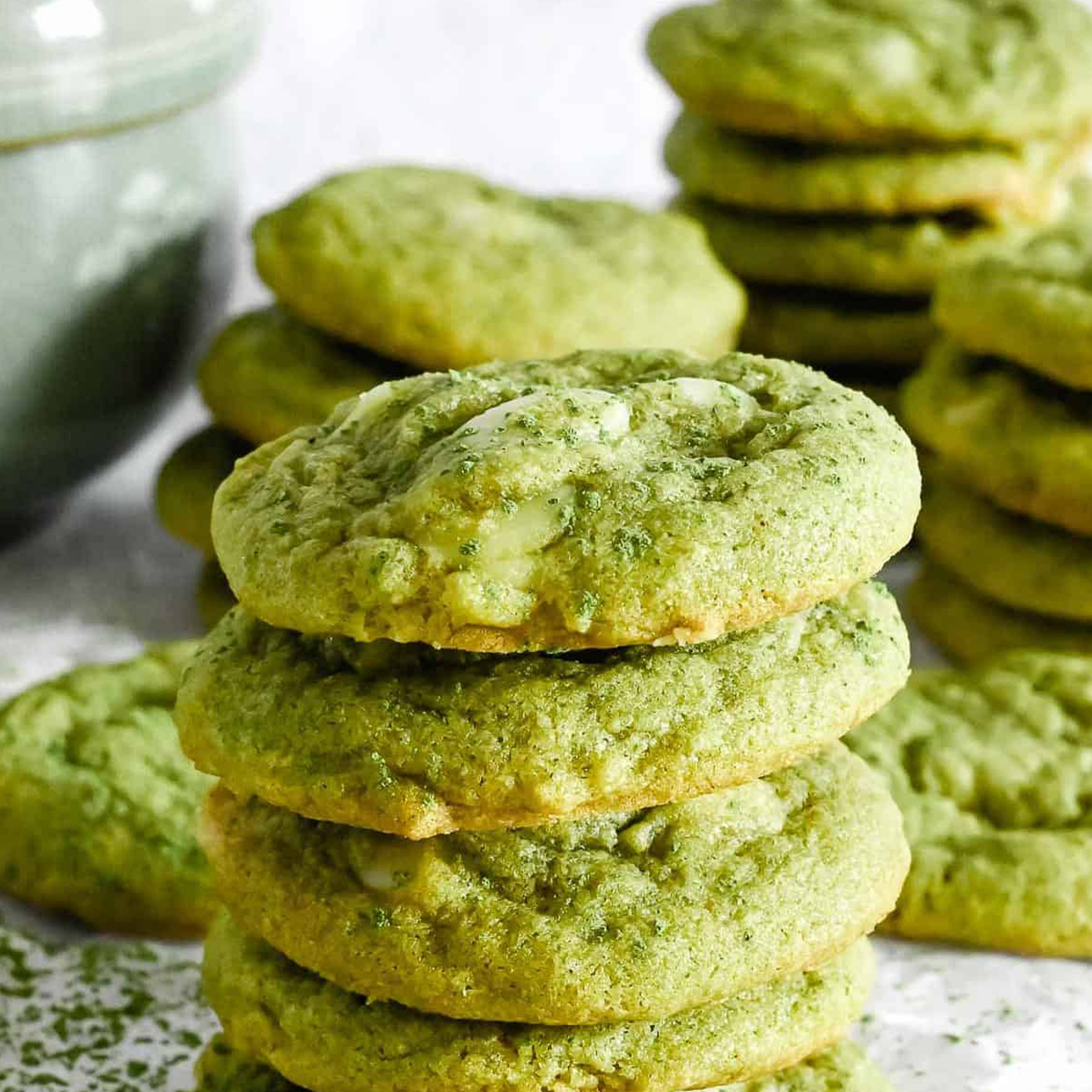 Matcha Oatmeal Cookie